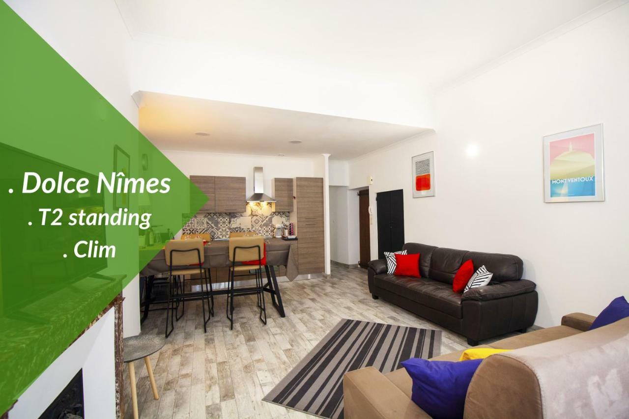 *Dolce Nimes - T2 Standing - Clim * Apartment Екстериор снимка